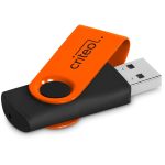 ORANGE Altitude Axis Gyro Black Flash Drive - 8GB