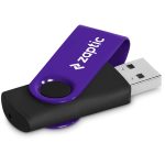 PURPLE Altitude Axis Gyro Black Flash Drive - 8GB