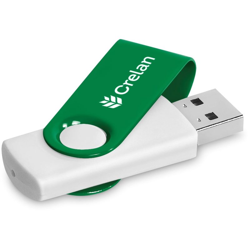 GREEN Altitude Axis Gyro White Flash Drive - 16GB