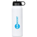 Solid White Altitude Nilmar Stainless Steel Vacuum Water Bottle – 750ml