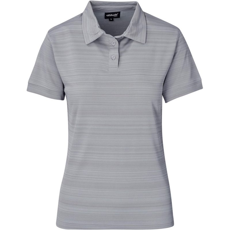 Light Grey Ladies Aberdeen Golf Shirt