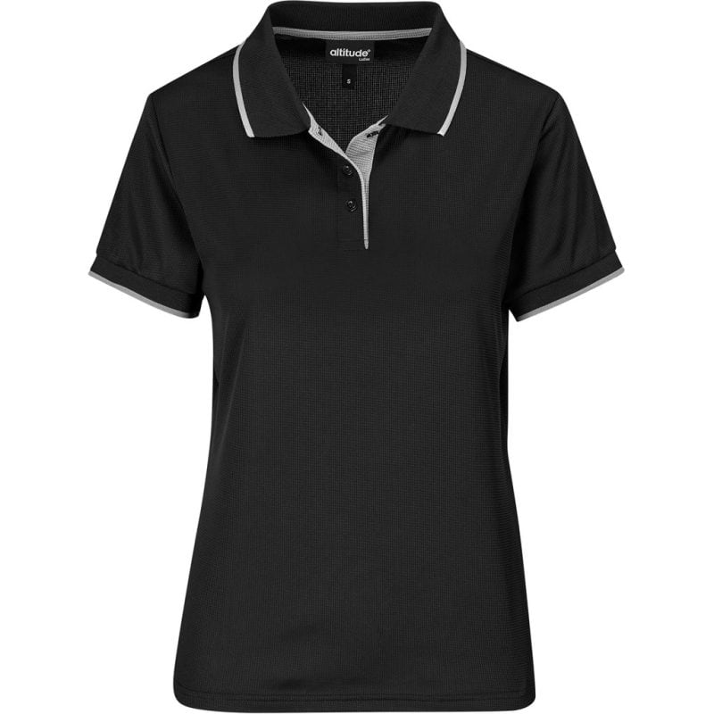 BLACK Ladies Orion Golf Shirt