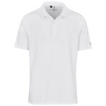 WHITE Mens Alex Varga Xenia Golf Shirt