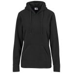 BLACK Ladies Dawson Polar Fleece Hooded Sweater