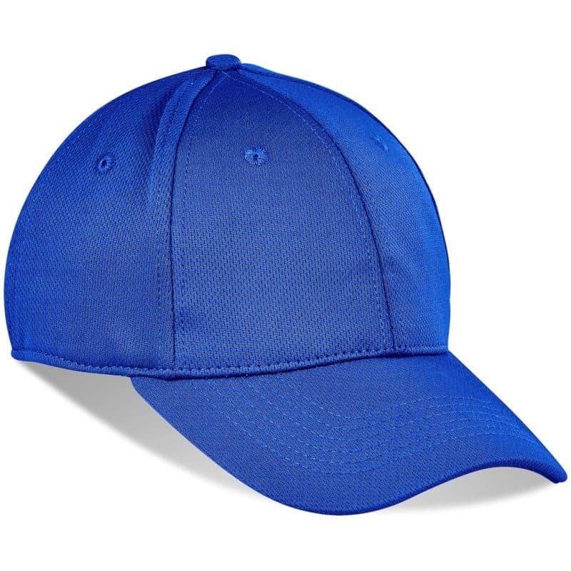 Royal Blue Ace Fitted Cap - 6 Panel