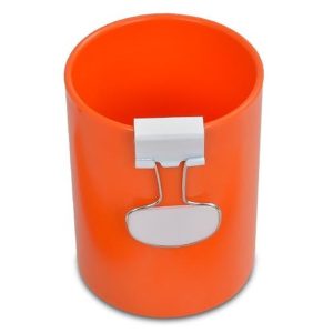 ORANGE Juicy Pen Cup - Orange