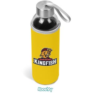 YELLOW Kooshty Neo Glass Water Bottle - 500ml