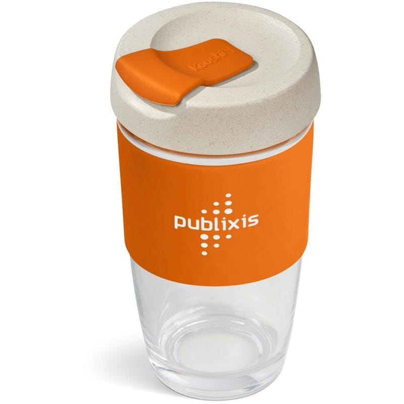 ORANGE Kooshty Jumbo Chacha Glass Kup - 480ML