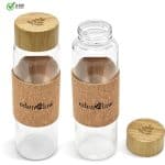 NATURAL Kooshty Bamboost Glass Water Bottle - 700ml