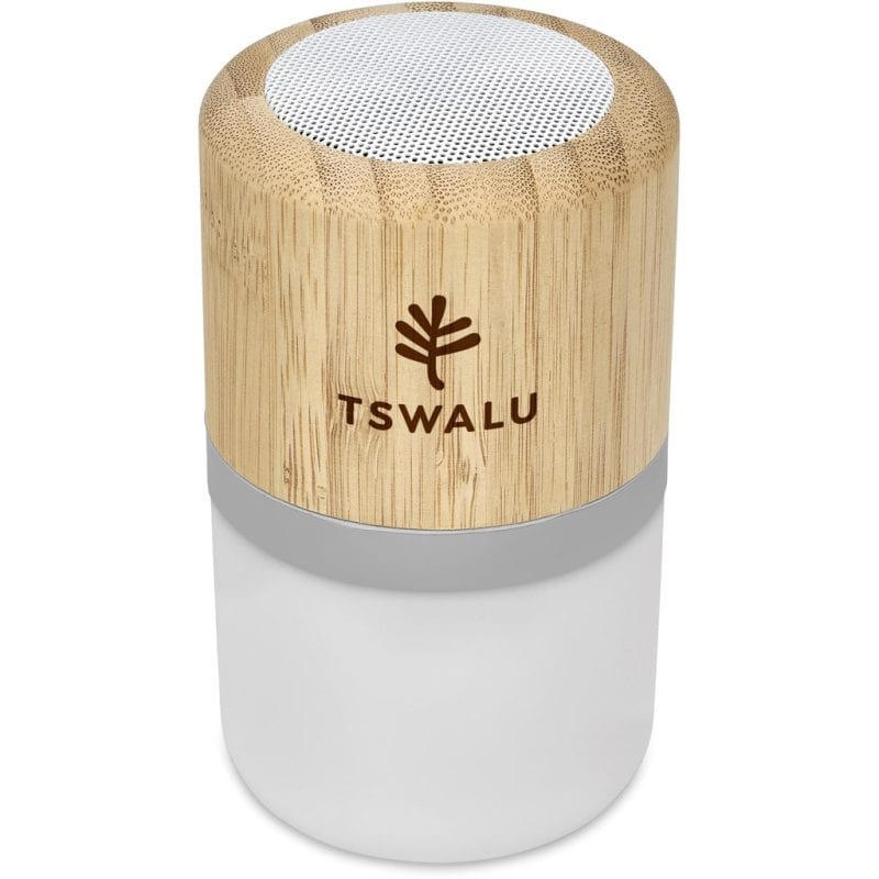 Okiyo Heiwa Bamboo Bluetooth Speaker & Night Light