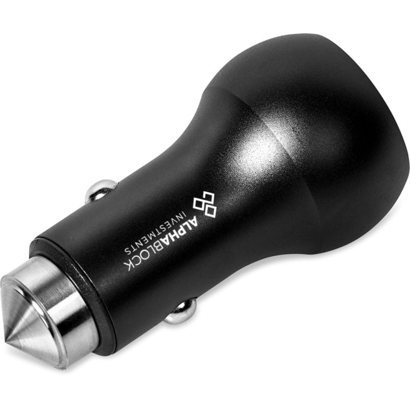 Swiss Cougar Baltimore 2 -in-1 Fast Car Charger & Tool