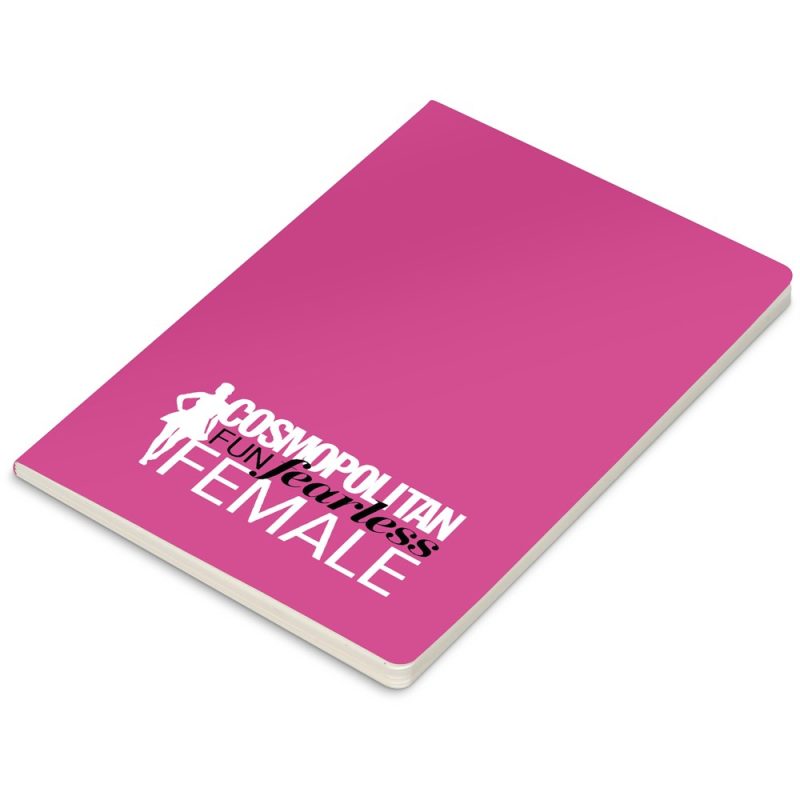 PINK Altitude Jotter A5 Soft Cover Notebook