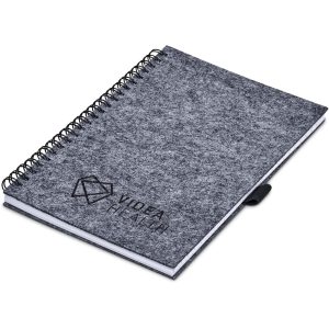 Okiyo Fuji Recycled PET Felt A5 Spiral Notebook