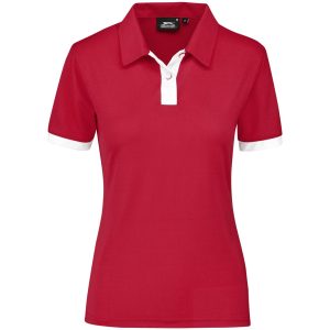 RED Ladies Contest Golf Shirt - Red
