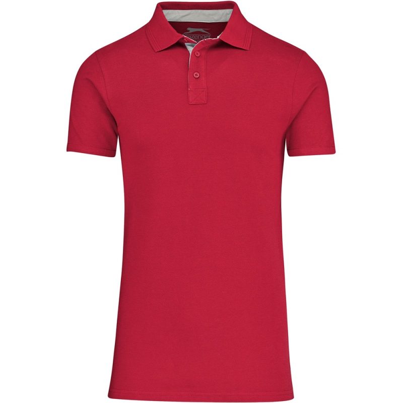 RED Mens Hacker Golf Shirt