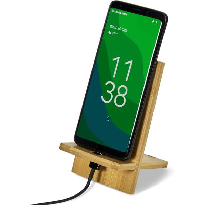Okiyo Ekslens Bamboo Phone Stand