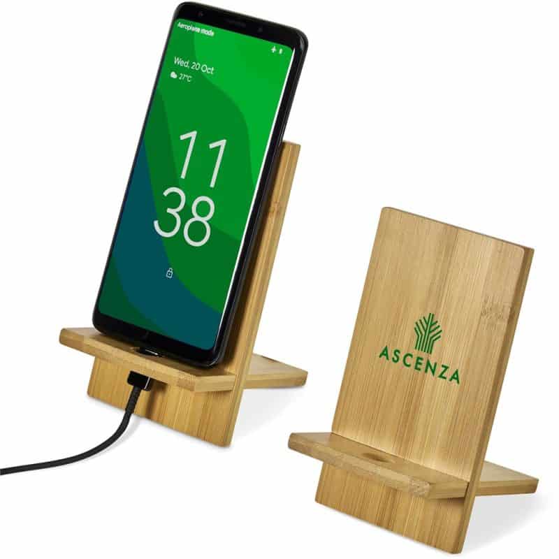 Okiyo Ekslens Bamboo Phone Stand
