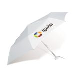 SOLID WHITE Rainbow Compact Umbrella - Solid White