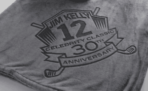 Laser Etching on clothing branding method