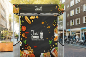 Outdoor Vendor Kiosk