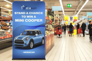 custom printed tbe displays