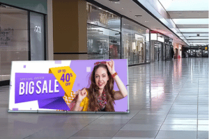 outdoor a-frame banners