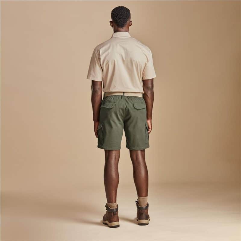 olive Mens Meseta Twill Shorts