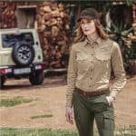 Ladies Long Sleeve Mawenzi Twill Shirt