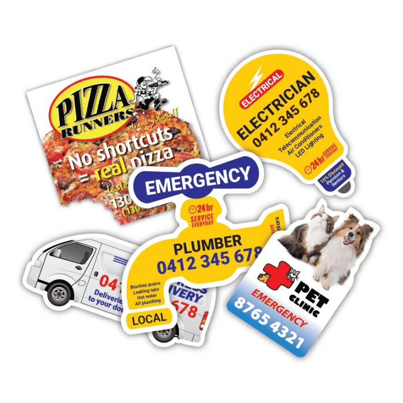 Custom-Shape Promotional Magnet