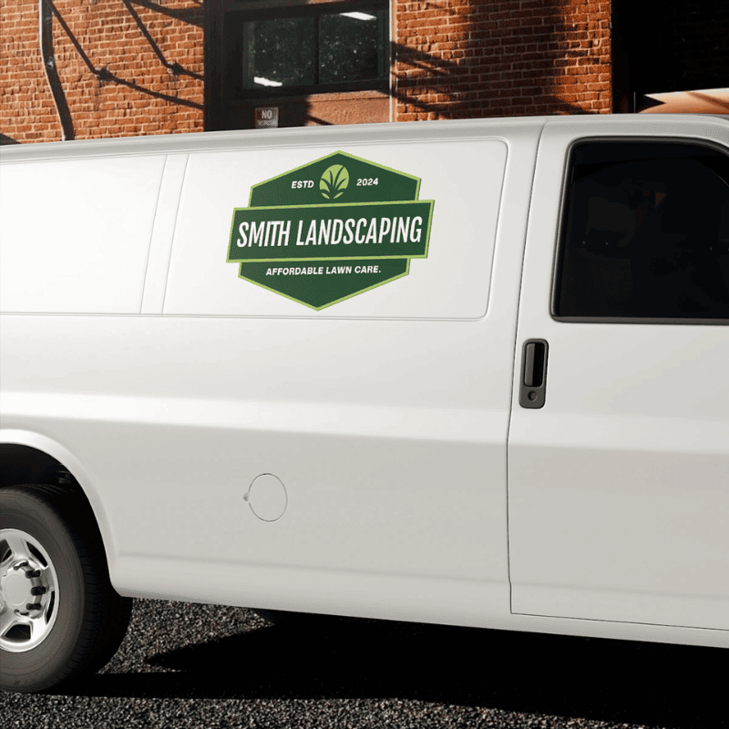 Custom-Shape car magnet