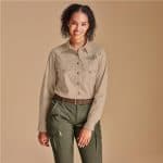 Ladies Long Sleeve Mawenzi Twill Shirt