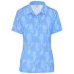 light blue Ladies Slazenger Monterey Golf Shirt