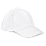white Fusion Laser Cap - 6 Panel