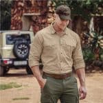 Sondela 6 Panel Oilskin cap