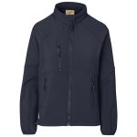 navy Ladies Midlands Softshell Jacket