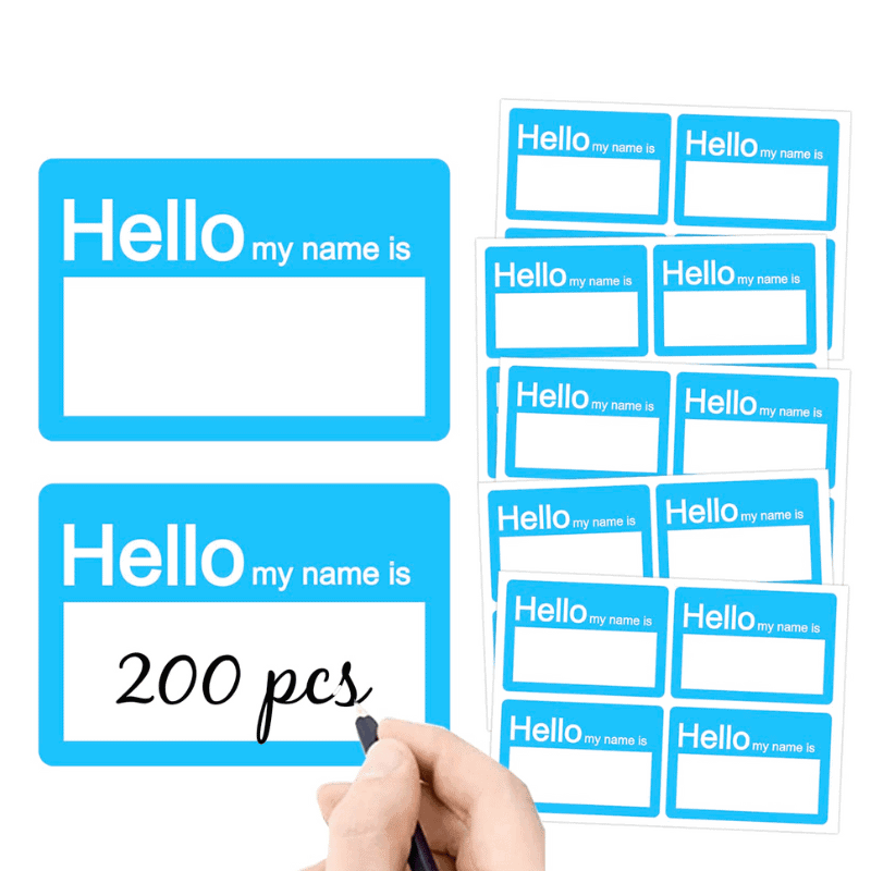 Name Tag Labels