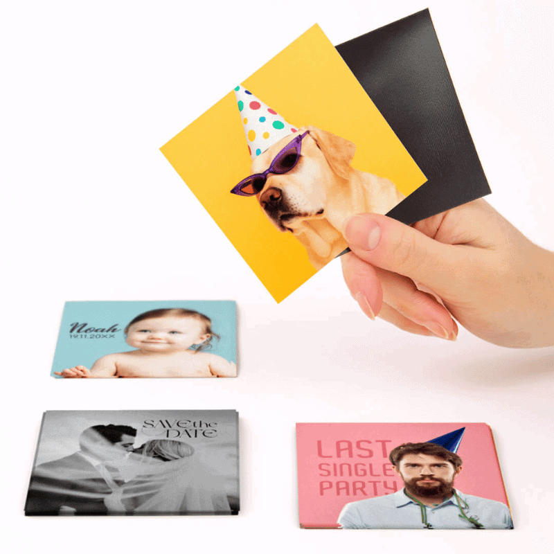 Square Promotional Fridge Magnets