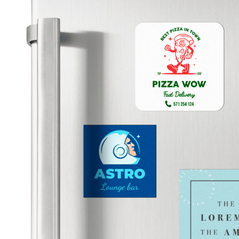 Square Promotional Fridge Magnets