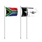 6000mm steel flag pole