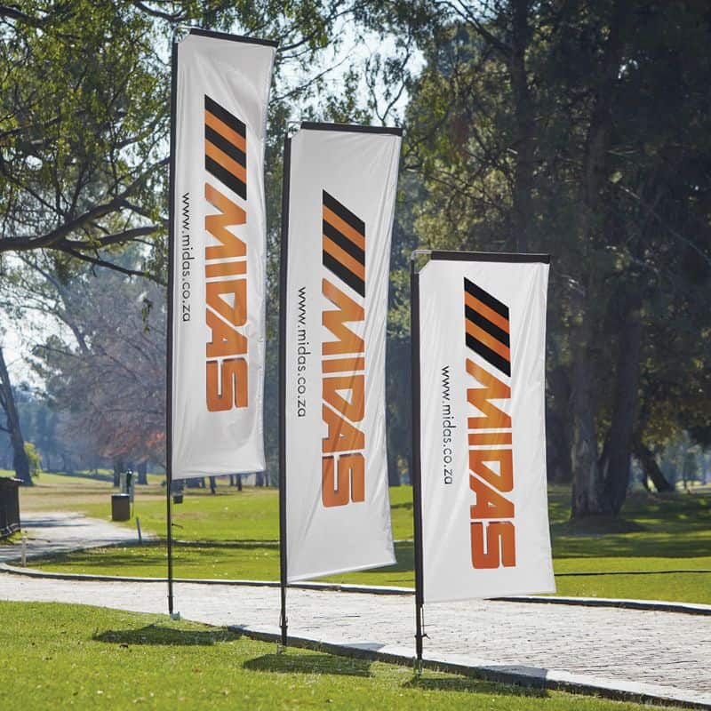 Mega flag banners