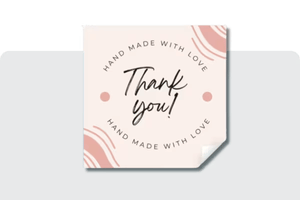 Custom Printed Square Stickers