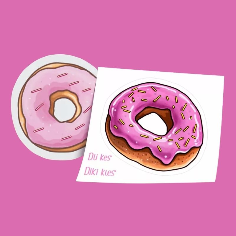 Custom shape Kiss-Cut Stickers