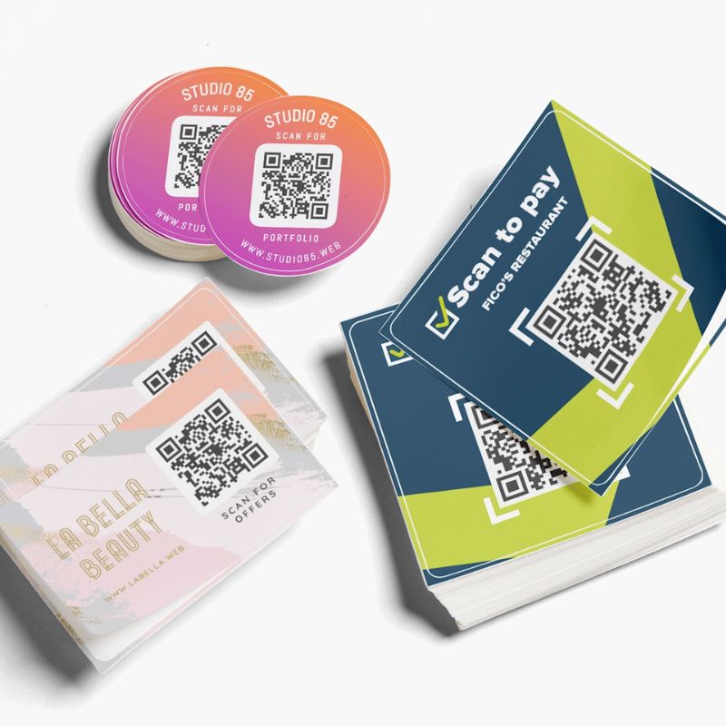 QR Code Stickers