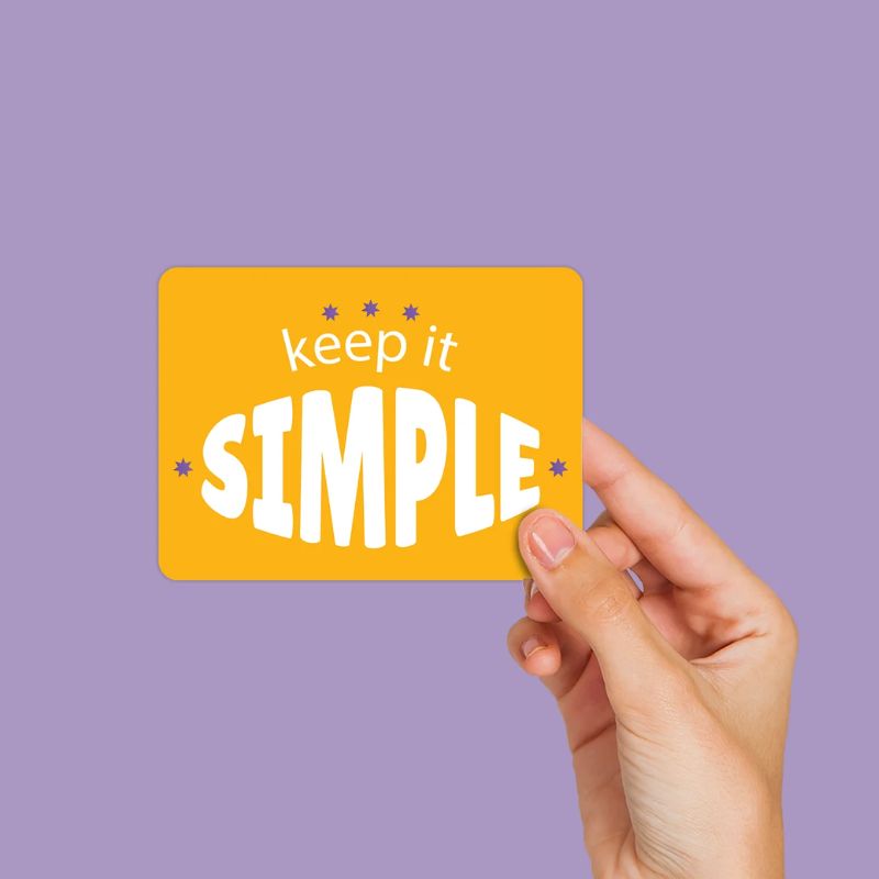 Rectangle Kiss-Cut Sticker Singles