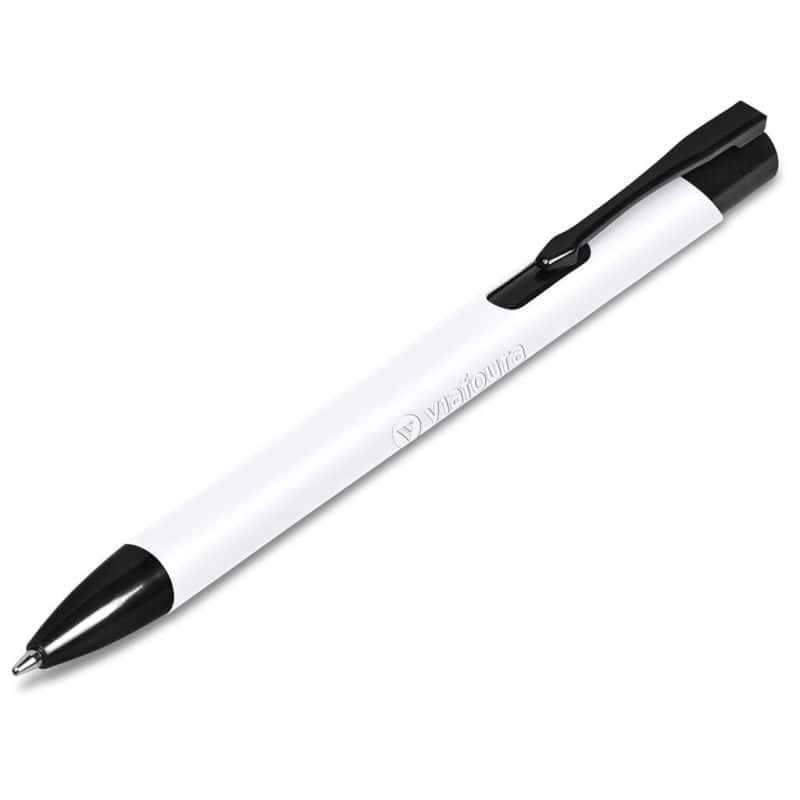 Solid White Altitude Zeta Ball Pen