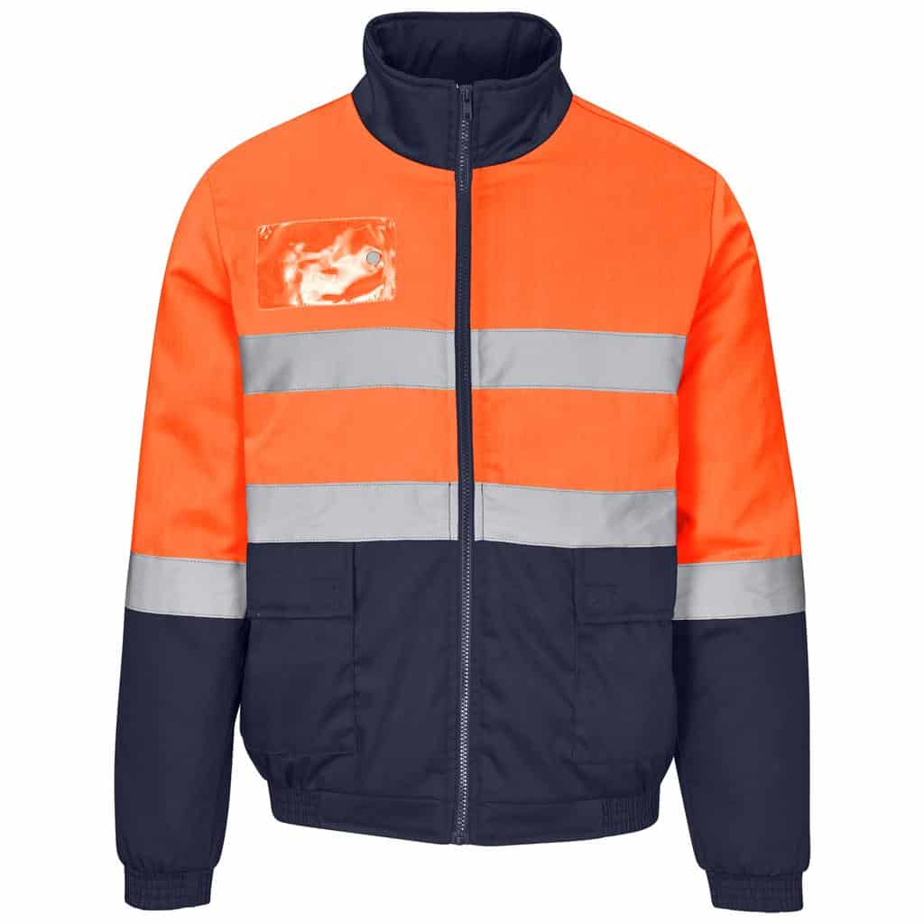 Orange Foundation Hi-Viz Padded Jacket