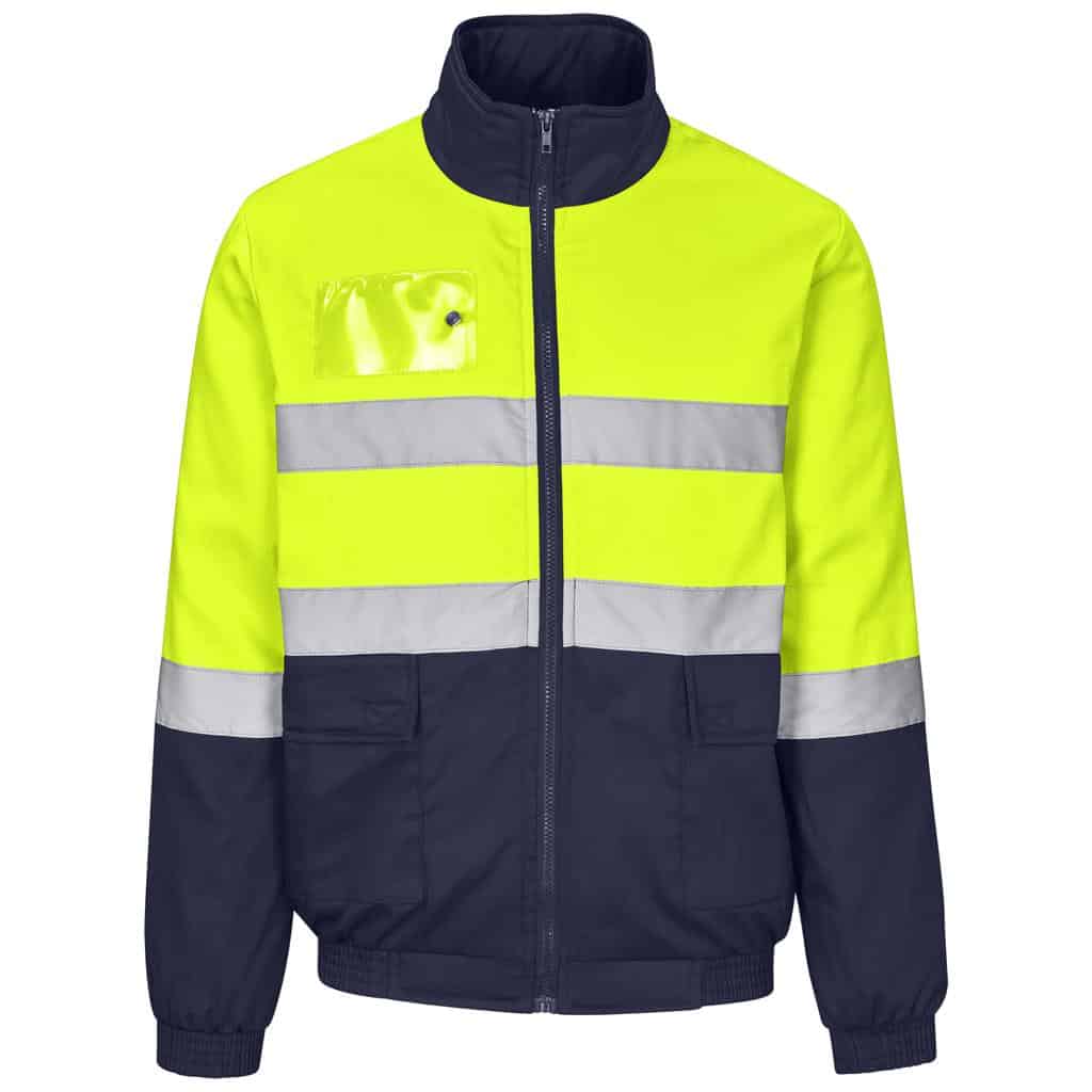 Yellow Foundation Hi-Viz Padded Jacket