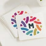 round Sticker Singles