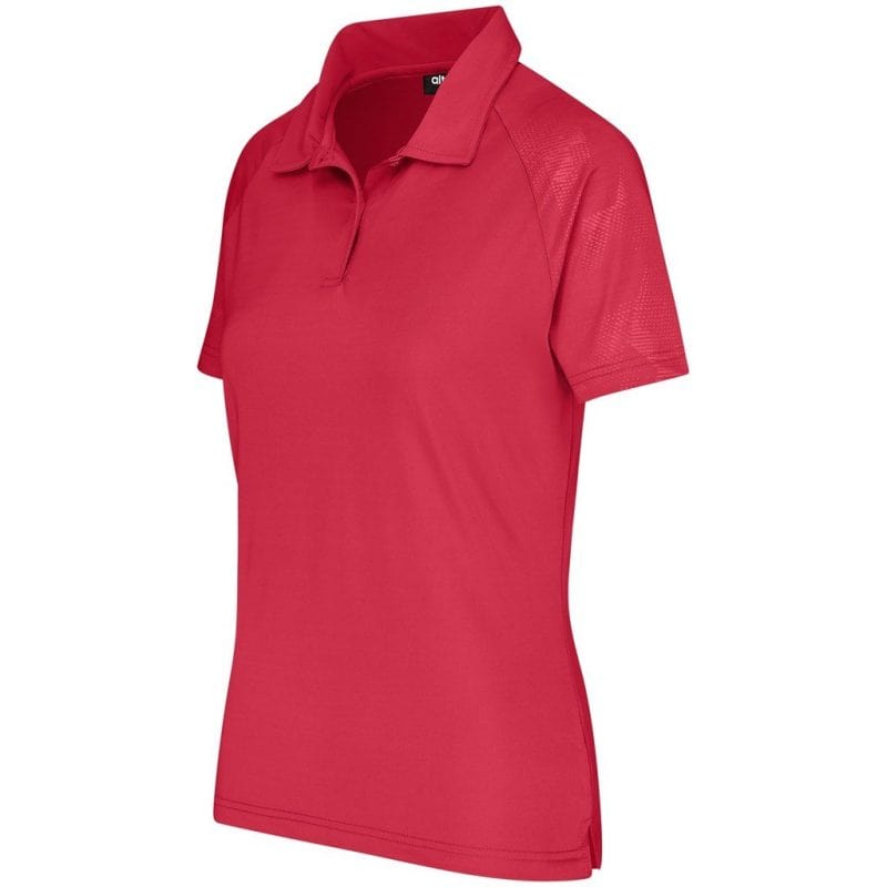 Ladies Santorini Golf Shirt - Red additionalClearanceImage