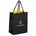 Yellow Altitude Finery Mini Paper Gift Bag